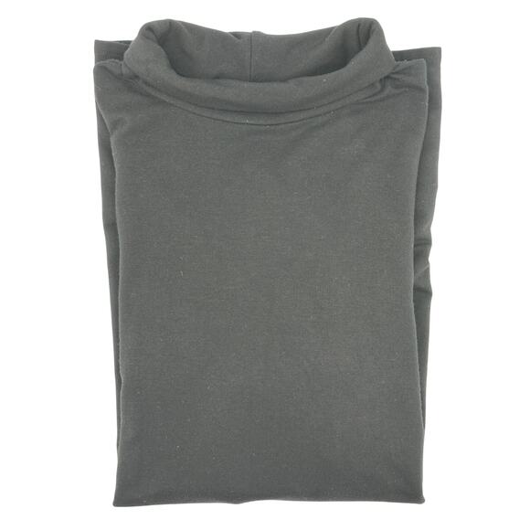 Boston Proper Black Ruched Long sleeve Turtleneck L - Picture 2 of 10